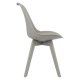 Καρέκλα "VEGAS" από PP/PU σε χρώμα γκρι 46x58x82