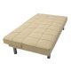 Καναπές-κρεβάτι "TRAVIS" υφασμάτινος σε χρώμα μπεζ 175x83x74