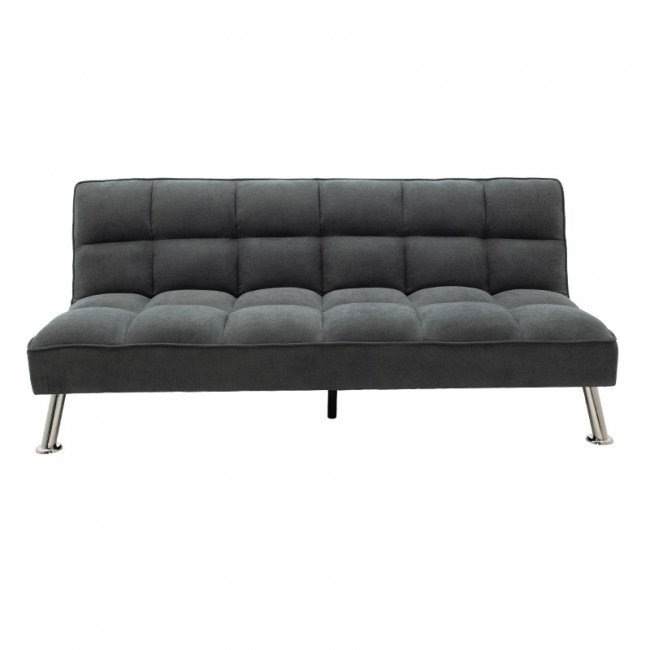 Καναπές-κρεβάτι "REBEL" υφασμάτινος σε χρώμα ανθρακί 189x92x82