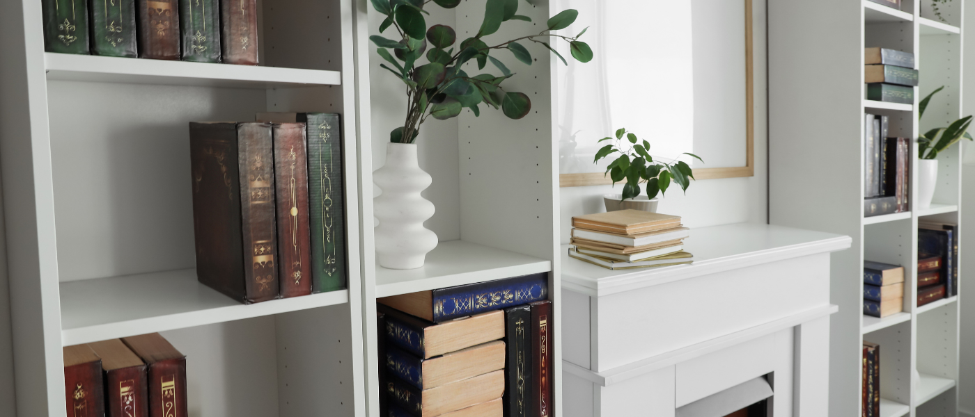 Ιδέες Για Βιβλιοθήκη Στο Σαλόνι - Design & Οργάνωση !