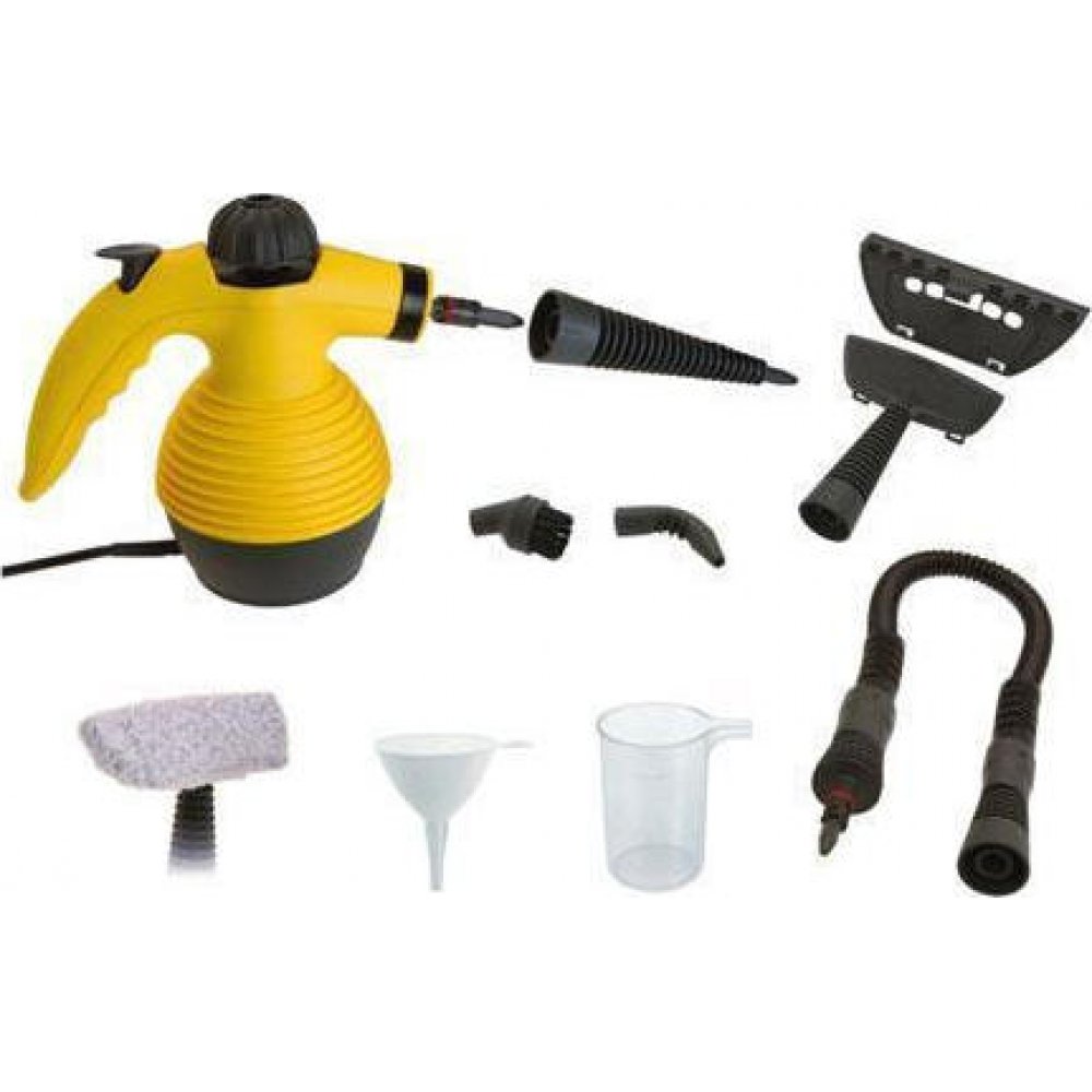 Ατμοκαθαριστής με 8 εξαρτήματα 900W