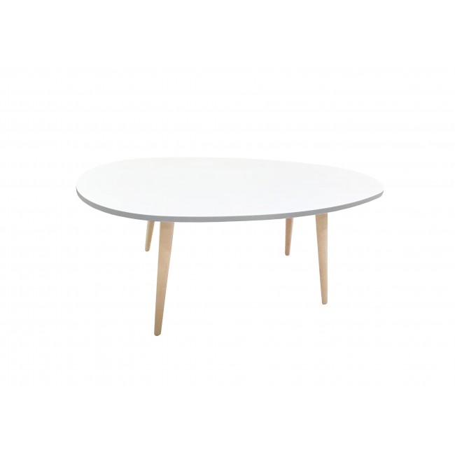 Τραπέζι σαλονιού "KING" σε χρώμα λευκό 98x60x39