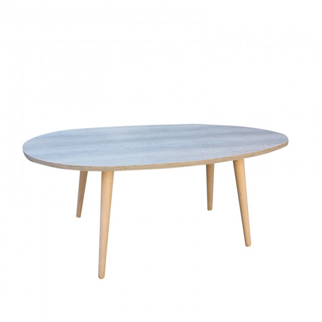 Τραπέζι σαλονιού "KING" σε χρώμα σταχτί 98x60x39