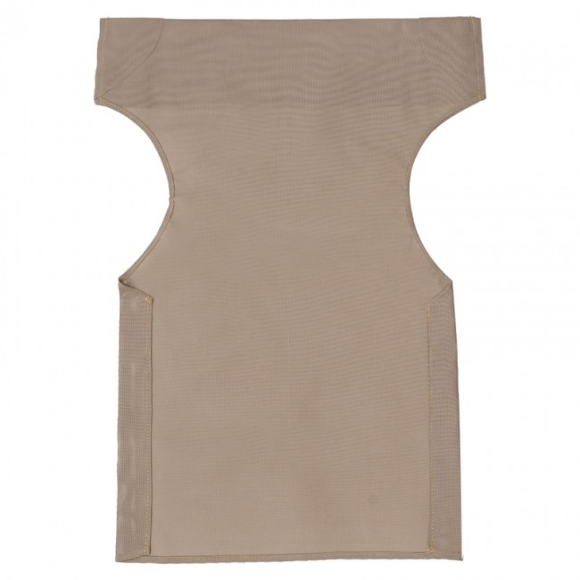 Διάτρητο πανί klikareto επαγγελματικό για πολυθρόνα σκηνοθέτη χρώματος taupe 46x53x80