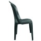Καρέκλα "POSEIDON" πλαστική σε χρώμα πράσινο 42x49x86