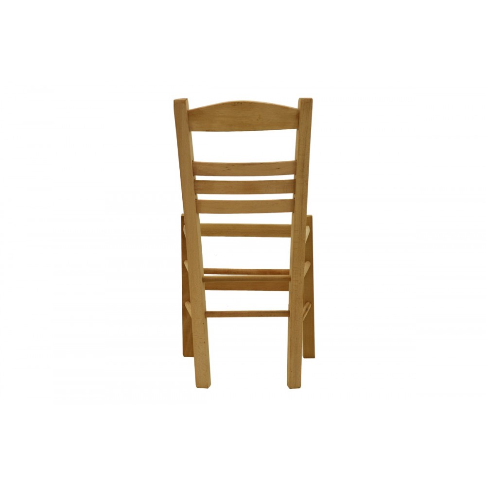 Καρέκλα καφενείου επιλοχία Santo καρυδί ξύλο 42x40x89εκ