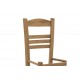 Καρέκλα καφενείου επιλοχία Santo καρυδί ξύλο 42x40x89εκ