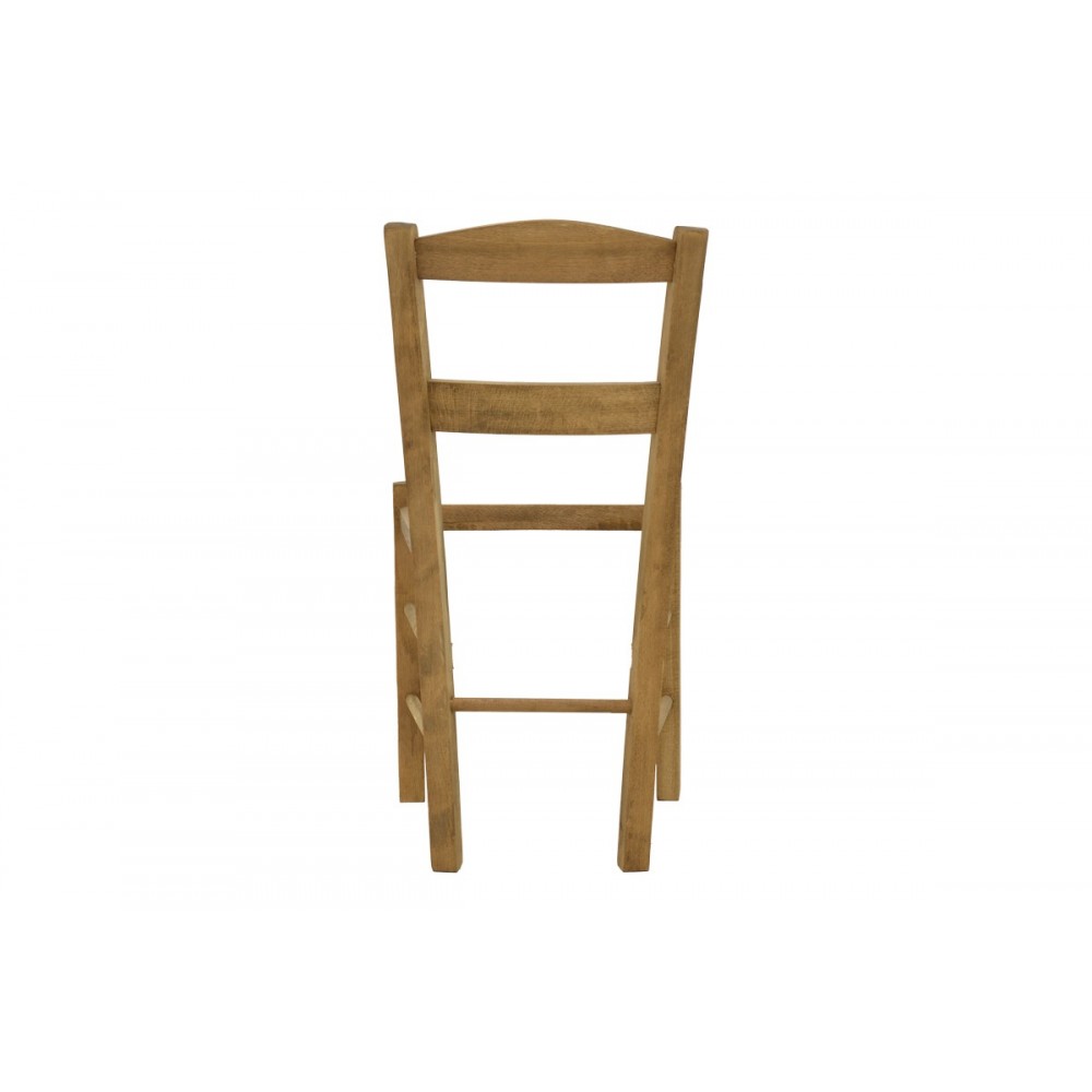 Καρέκλα καφενείου επιλοχία Santor καρυδί ξύλο 42x40x89εκ