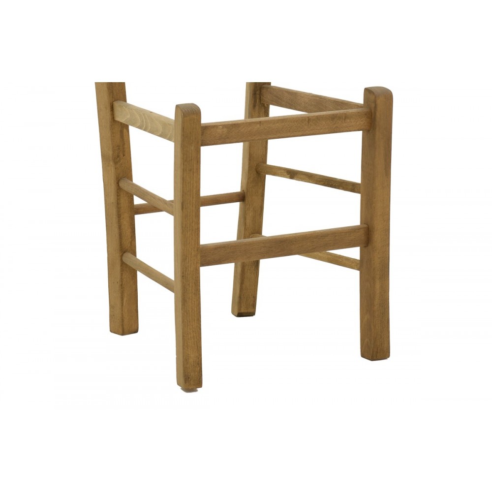Καρέκλα καφενείου επιλοχία Santor καρυδί ξύλο 42x40x89εκ