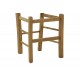 Καρέκλα καφενείου επιλοχία Santor καρυδί ξύλο 42x40x89εκ