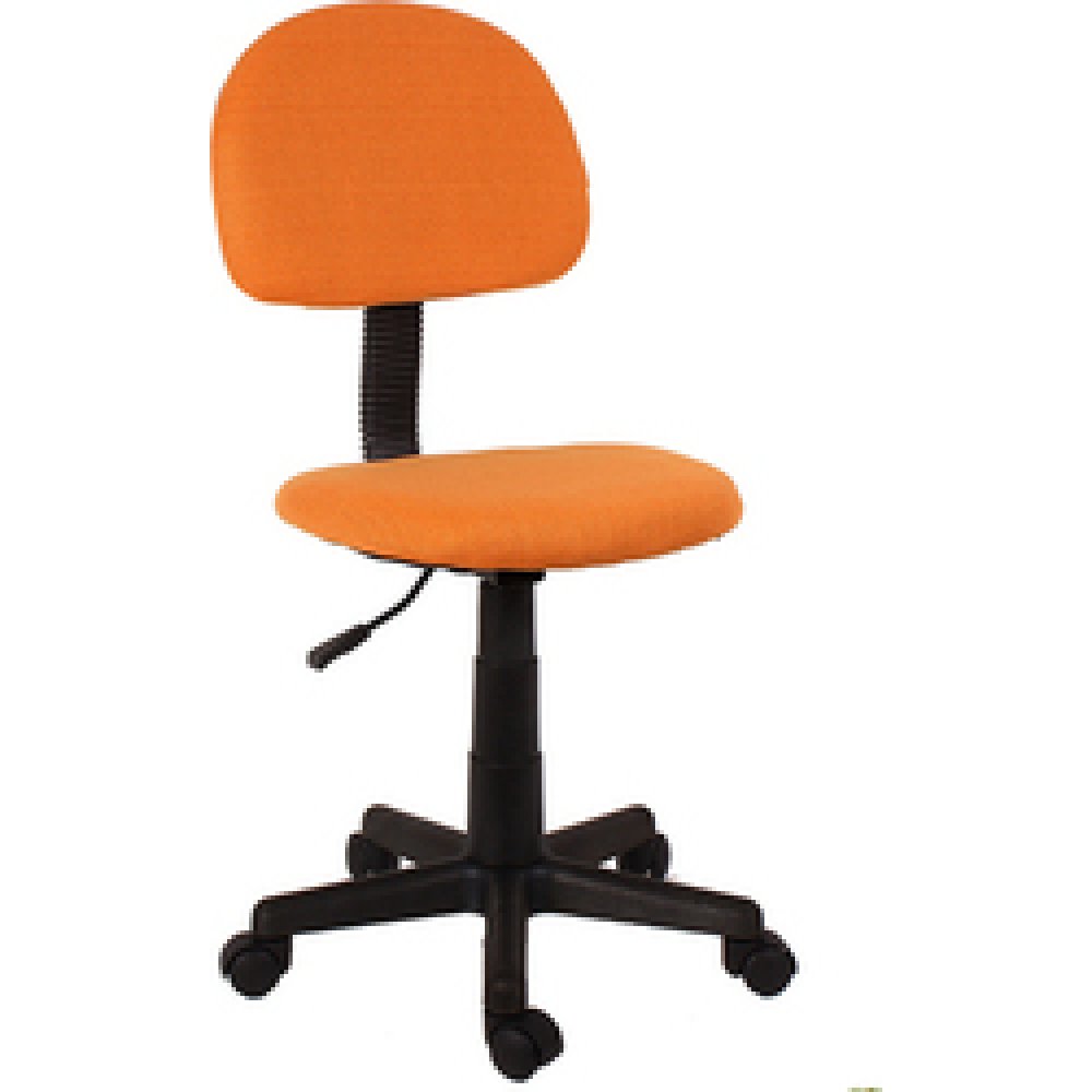 Καρέκλα γραφείου εργασίας σε χρώμα πορτοκαλί 45x58x80/90