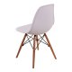 Καρέκλα "MALTA NEW" από μασίφ ξύλο σε χρώμα λευκό 51x47x81