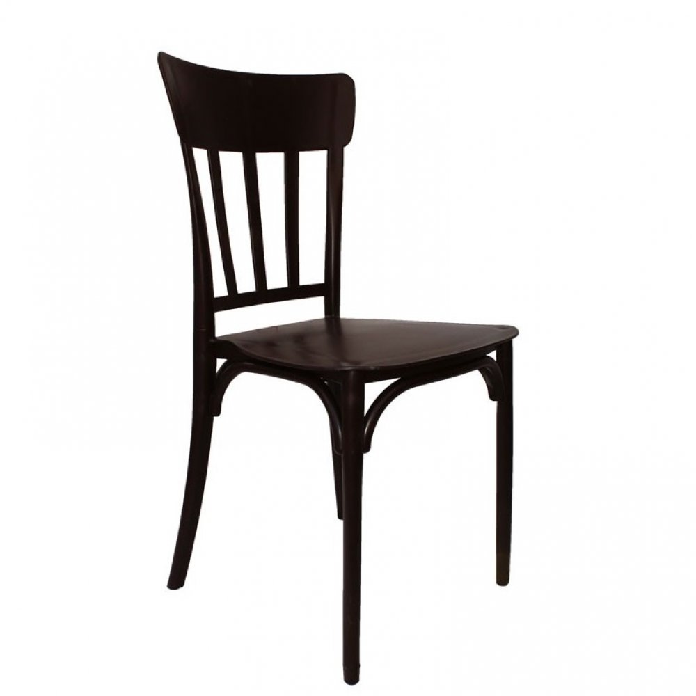 Καρέκλα "ΜΙΝΑ" από PP σε χρώμα σκούρο καφέ 42x42x90