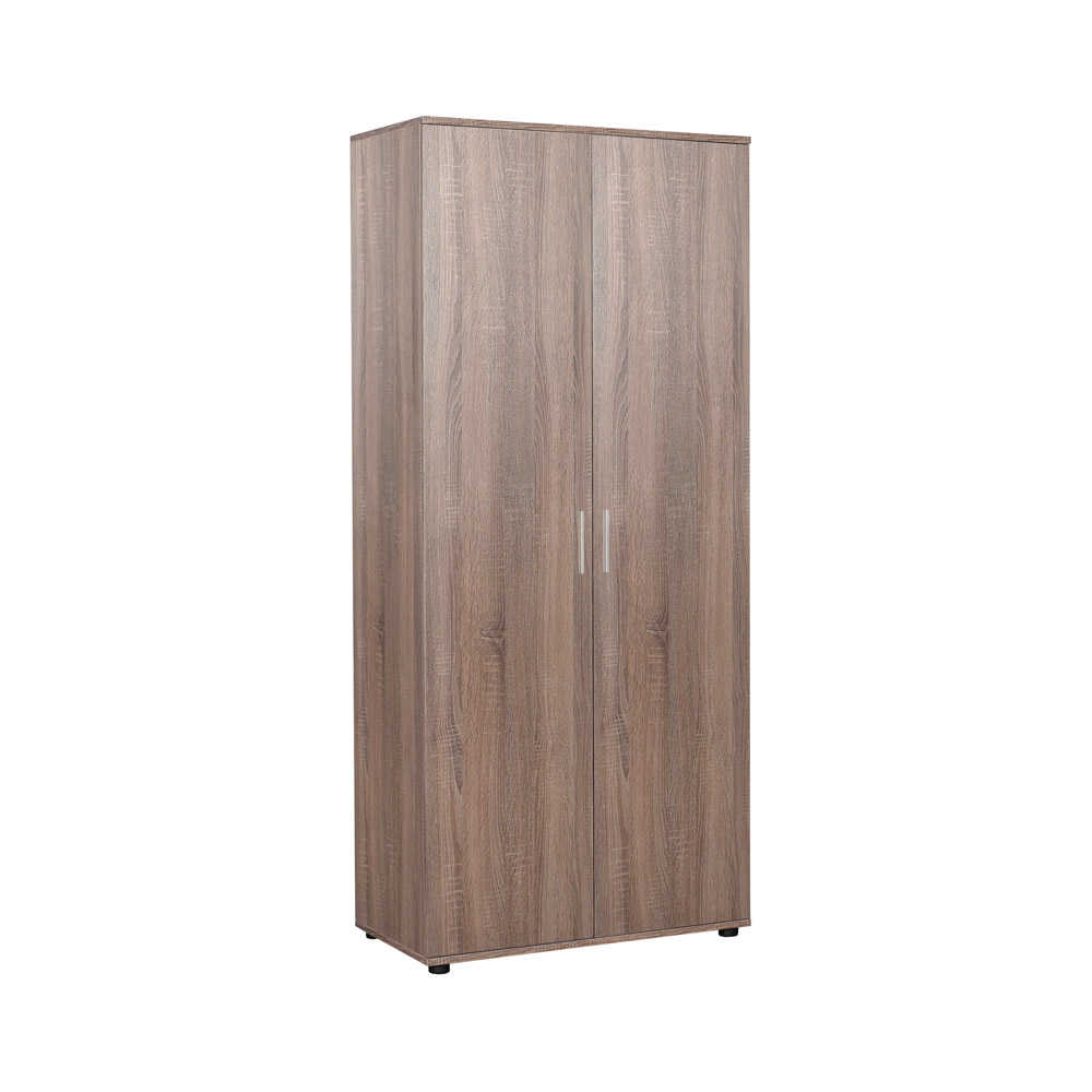 Ντουλάπα δίφυλλη σε χρώμα latte 80x47x187 Ντουλάπα δίφυλλη σε χρώμα latte 80x47x187