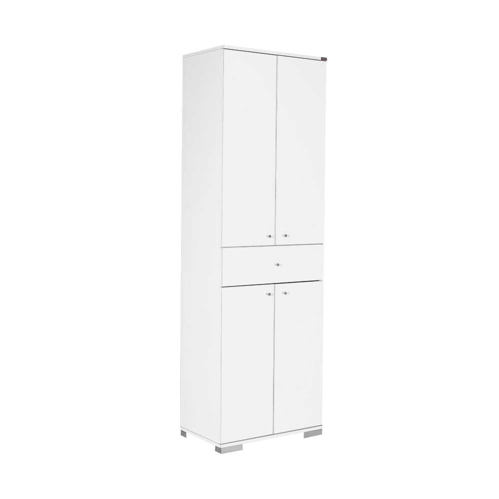 Ντουλάπι εισόδου σε χρώμα λευκό 60x40x187