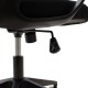 Πολυθρόνα γραφείου διευθυντή "SUNNY" με ύφασμα mesh χρώμα μαύρο 62x60x118/126