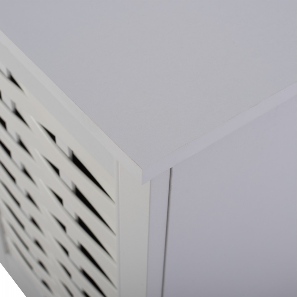 Παπουτσοθήκη-ντουλάπι REAL χρώμα λευκό 76.8x33.6x67.5