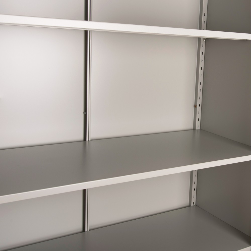 Μεταλλική ντουλάπα Steel σε απόχρωση ανοιχτό γκρι 90x40x180