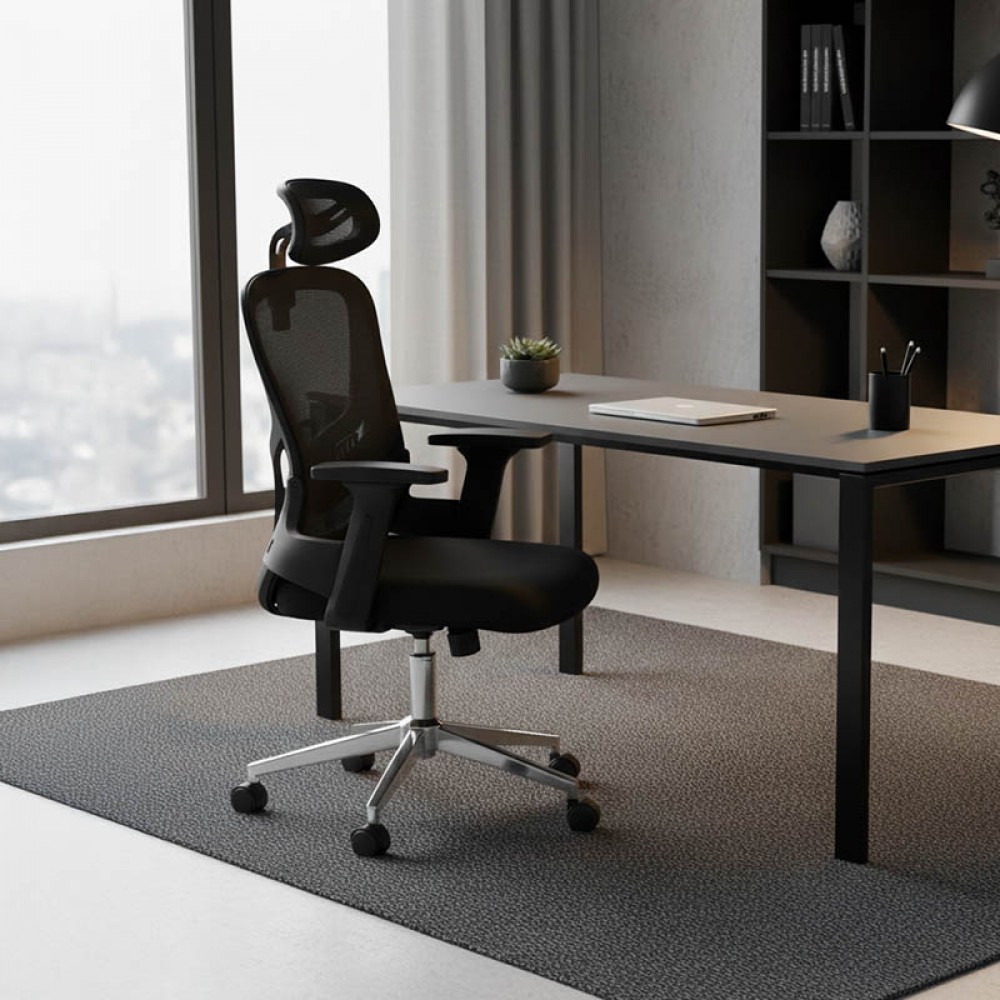 Καρέκλα γραφείου διευθυντή TUS mesh μαύρο 62x63x110/120