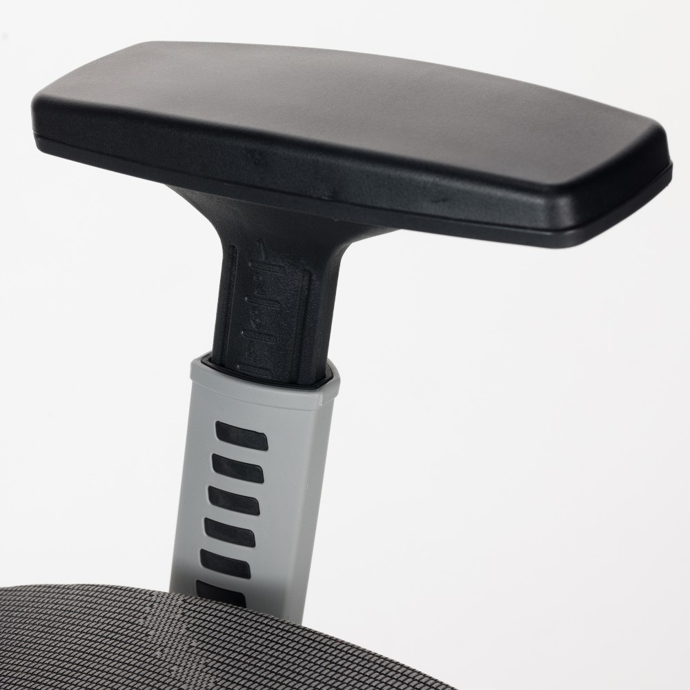 Καρέκλα γραφείου διευθυντή WING mesh ανοιχτό γκρι 65x61x117/125