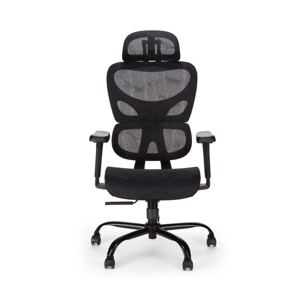 Καρέκλα γραφείου διευθυντή LINUX mesh μαύρο 61x63x117/125