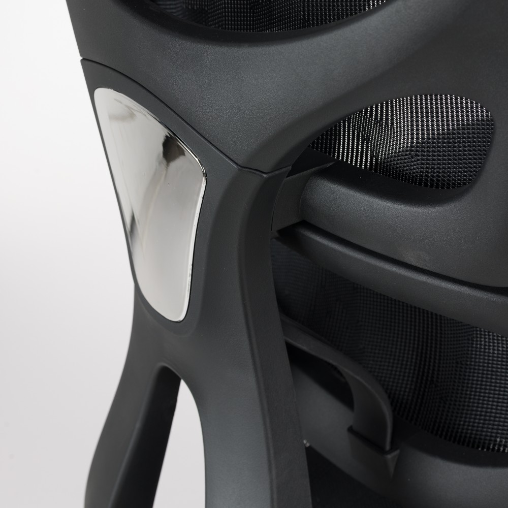 Καρέκλα γραφείου διευθυντή LINUX mesh μαύρο 61x63x117/125