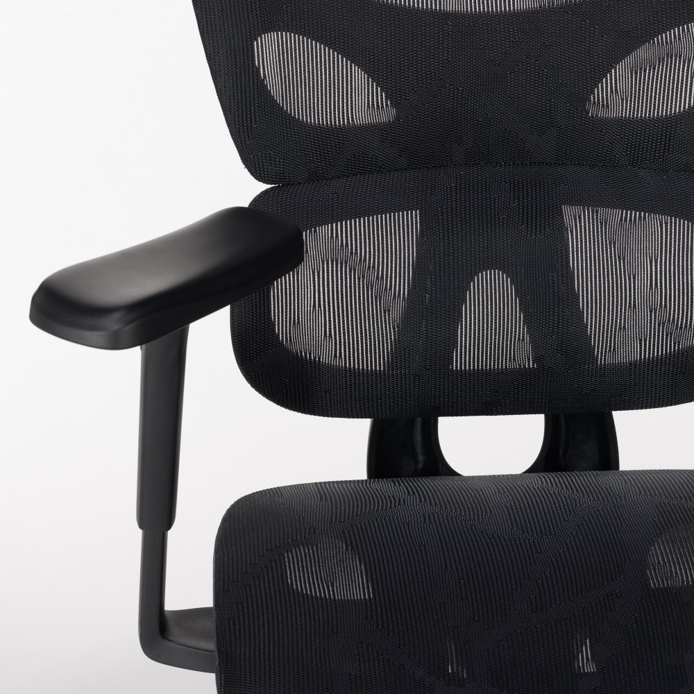 Καρέκλα γραφείου διευθυντή LINUX mesh μαύρο 61x63x117/125