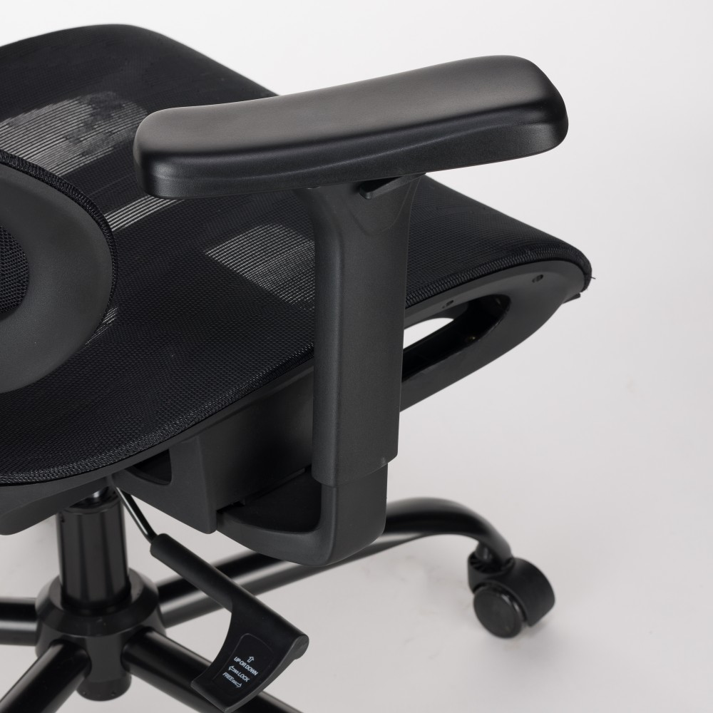 Καρέκλα γραφείου διευθυντή LINUX mesh μαύρο 61x63x117/125