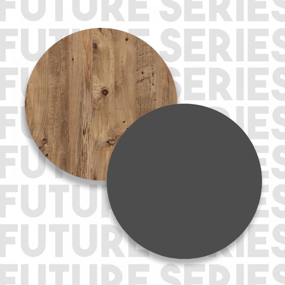 Μπουφές "VIANA" σε χρώμα atlantic pine/ανθρακί 180x44.5x75