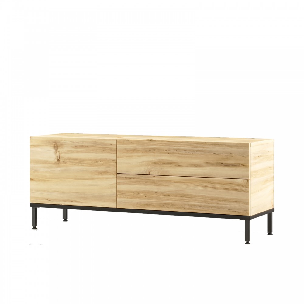 Έπιπλο τηλεόρασης "VIANA" σε χρώμα felt 120x35.5x46.3