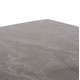 Τραπέζι Rav γκρι μαρμάρου sintered stone-μαύρο μέταλλο 140x80x75