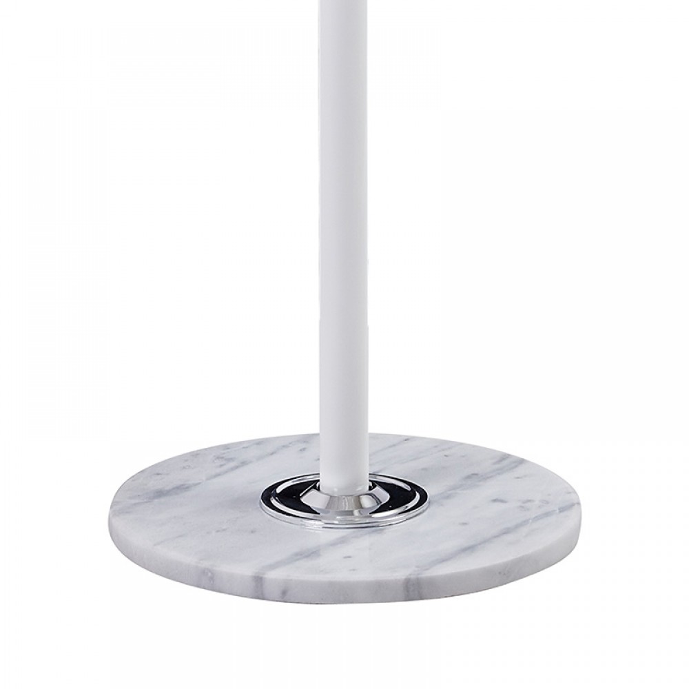 Καλόγερος ρούχων Colo μέταλλο λευκό Φ37x175εκ