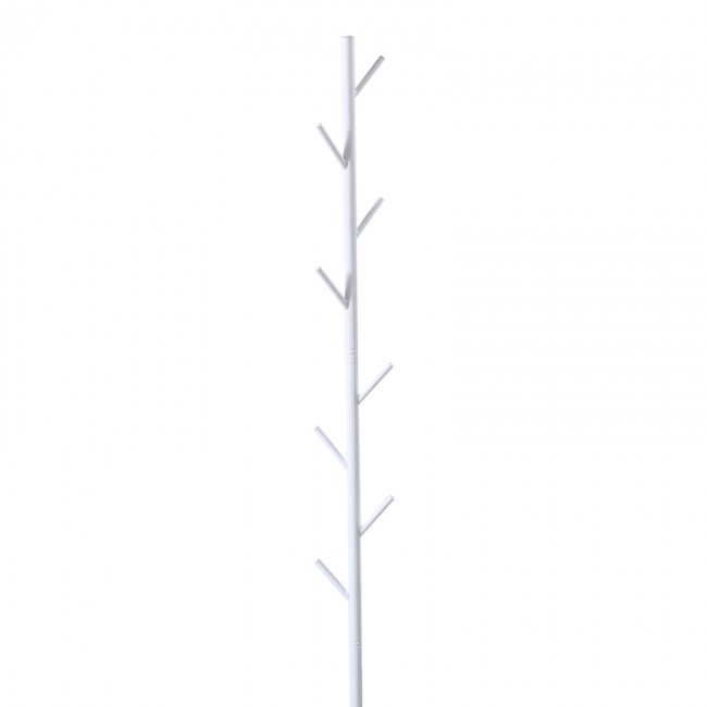 Καλόγερος Βera μέταλλο σε λευκή απόχρωση Φ30x170