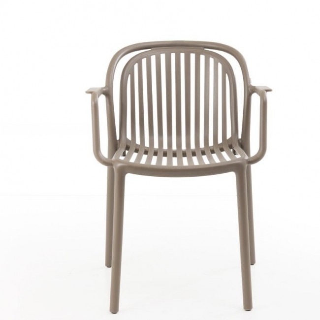 Πολυθρόνα Choho pp σε cappuccino απόχρωση 57x50x77