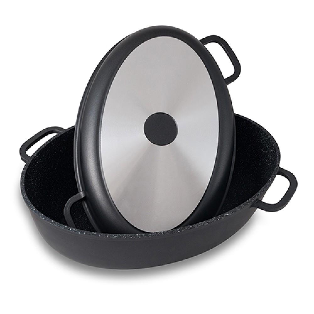 Πολυχρηστικό σκεύος μαγειρικής "FUNTZIO" με αντικολλητική επίστρωση stone 39,5cm