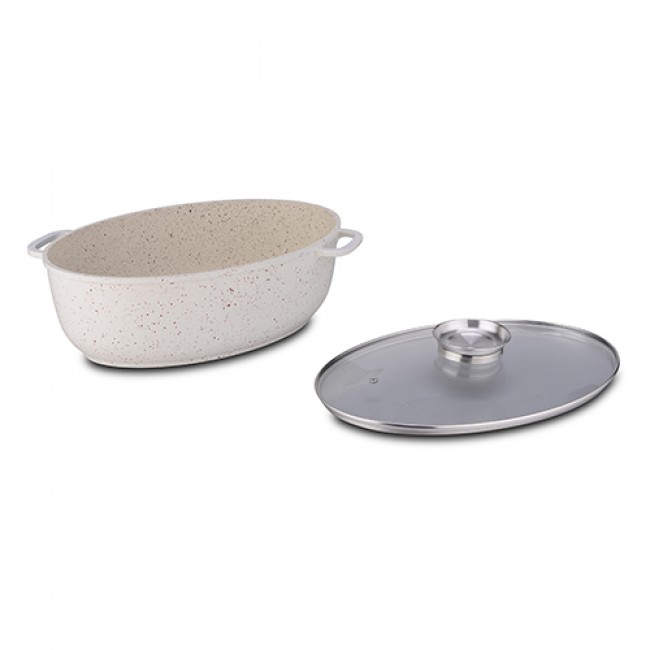 Γάστρα & κατσαρόλα "Terrestrial" με κεραμική αντικολλητική επίστρωση 38cm