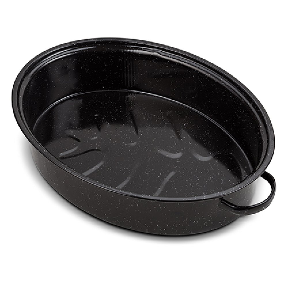 Γάστρα οβάλ με εμαγιέ επίστρωση 42x32x19