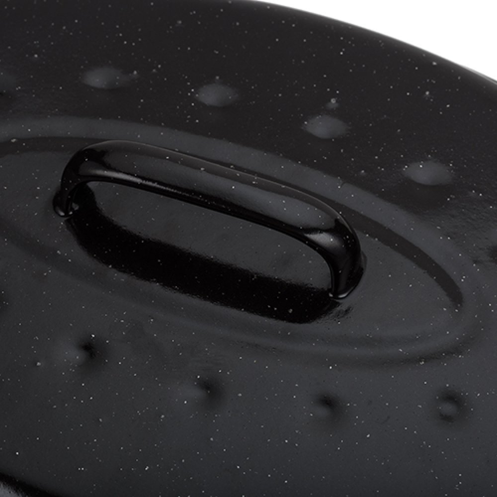 Γάστρα οβάλ με εμαγιέ επίστρωση 42x32x19