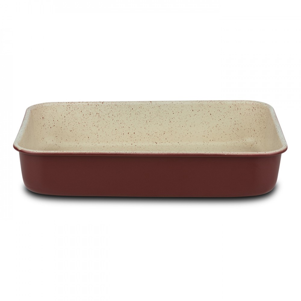 Ορθογώνιο ταψί  "TERRESTRIAL" με αντικολλητική επίστρωση stone 34cm