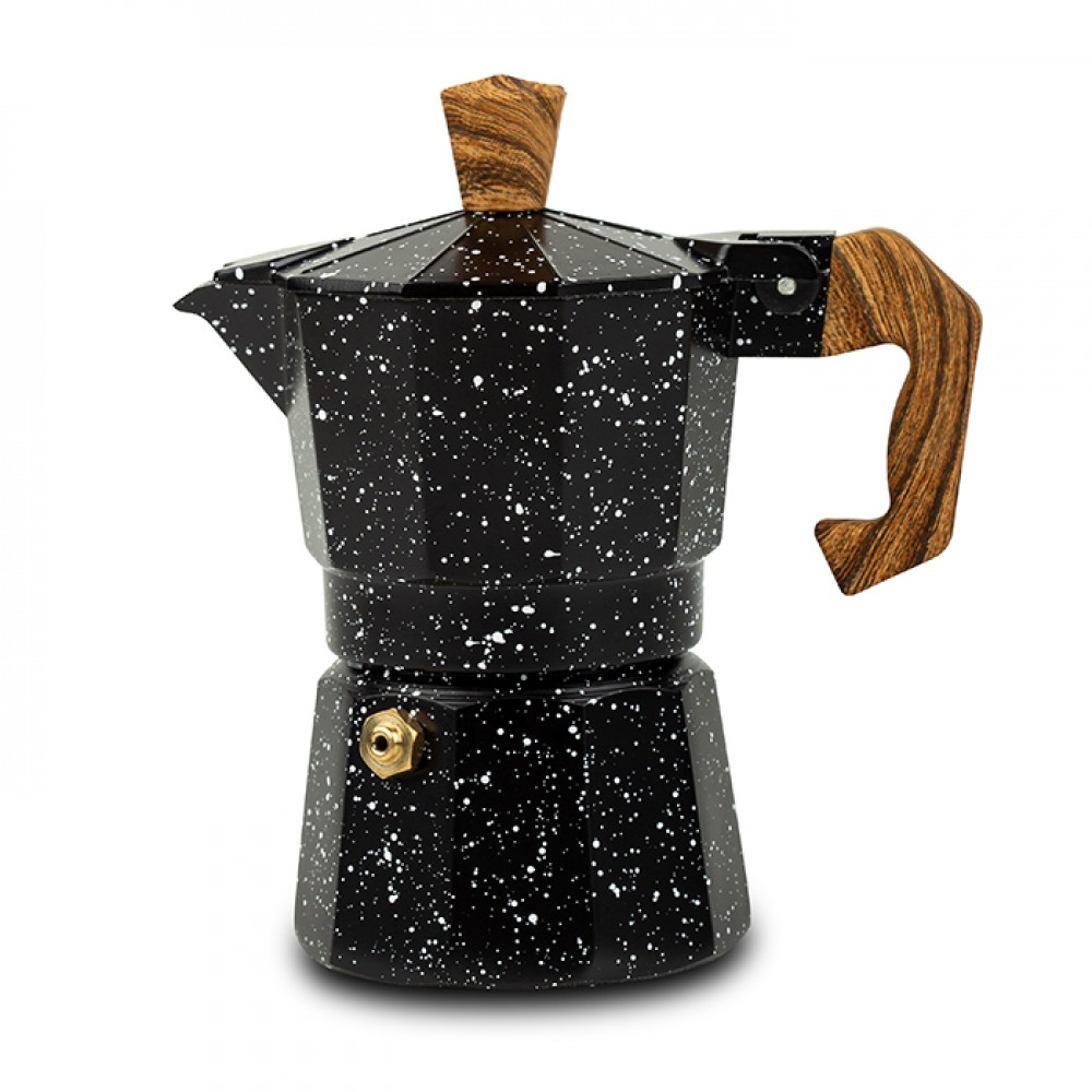 Μπρίκι espresso "NATURE" σε μαύρο χρώμα 50ml