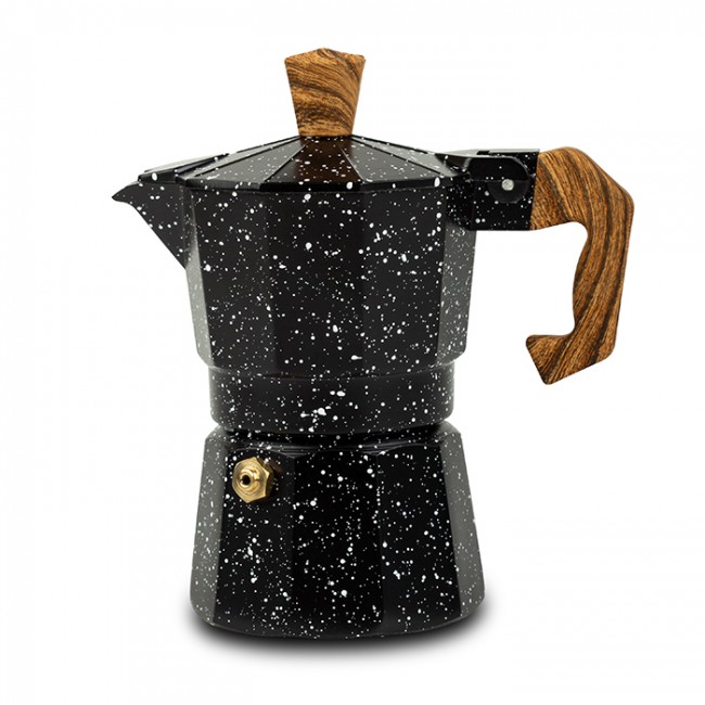 Μπρίκι espresso "NATURE" σε μαύρο χρώμα 50ml