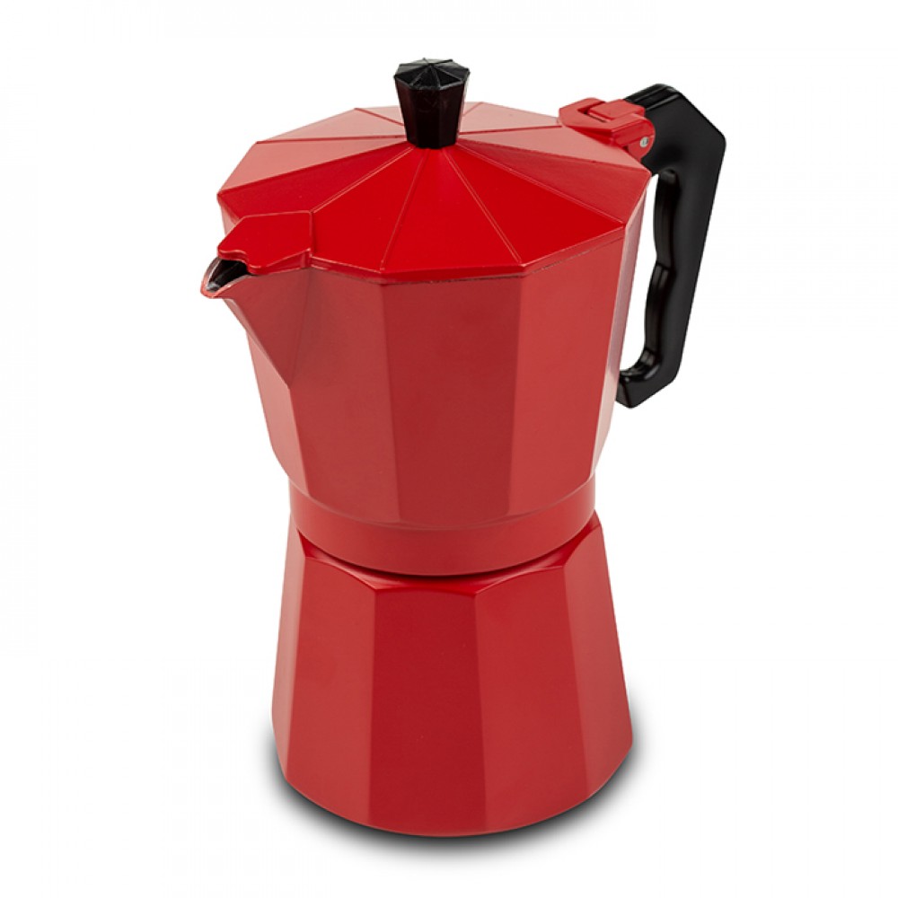 Μπρίκι espresso "TAURUS" σε κόκκινο χρώμα 300ml