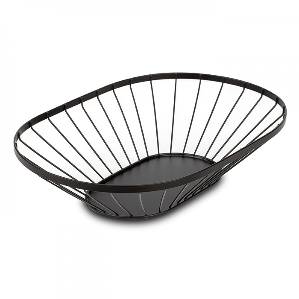 Φρουτιέρα “MISTY” από μέταλλο σε μαύρο χρώμα 40cm