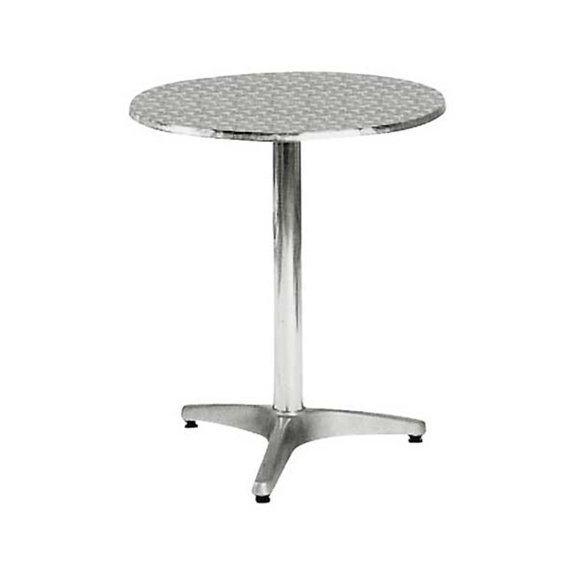 Τραπέζι "PALMA" στρογγυλό αλουμινίου 60x70