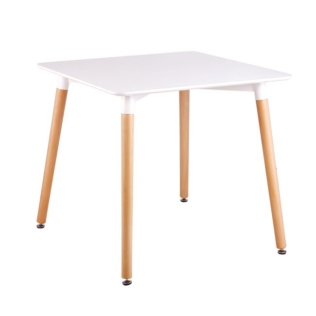 Τραπέζι "ART" σε χρώμα λευκό 80x80x73