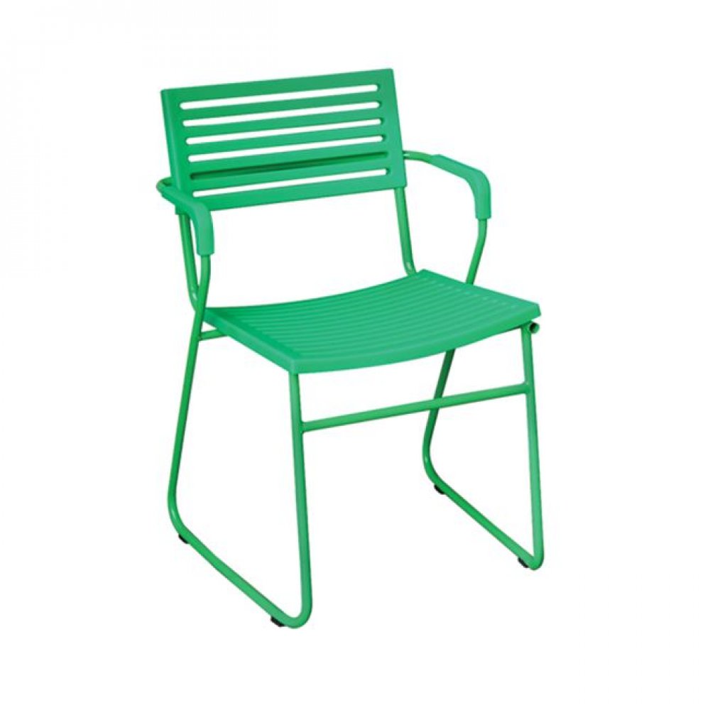 Πολυθρόνα "SODA" πολυπροπυλενίου σε χρώμα πράσινο 52x54x79