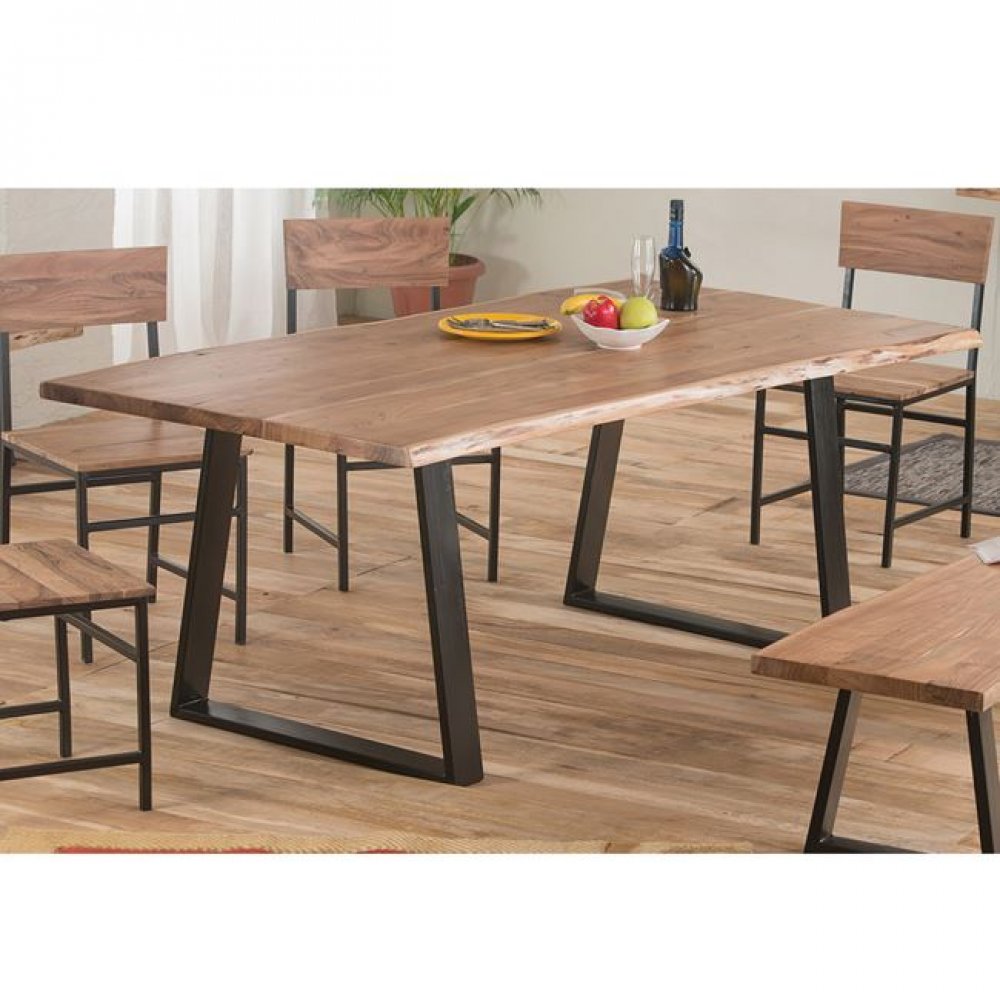 Τραπέζι "LIZARD" από ακακία σε φυσικό χρώμα 200x95x77