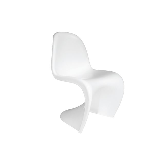 Καρέκλα "BLEND" πολυπροπυλενίου χρώματος λευκό 50x58x85