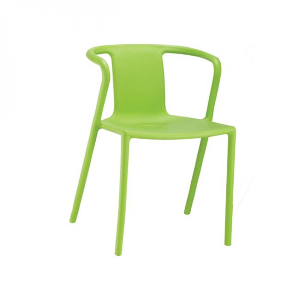 Πολυθρόνα "SPRING" από πολυπροπυλένιο σε χρώμα πράσινο 51x49x71