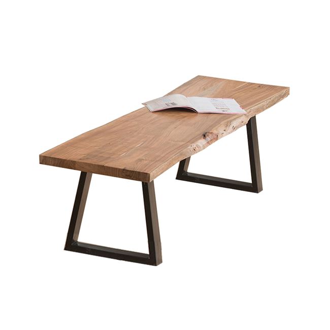 Πάγκος "LIZARD" ξύλινος-ακακία σε φυσικό χρώμα 178x45x45